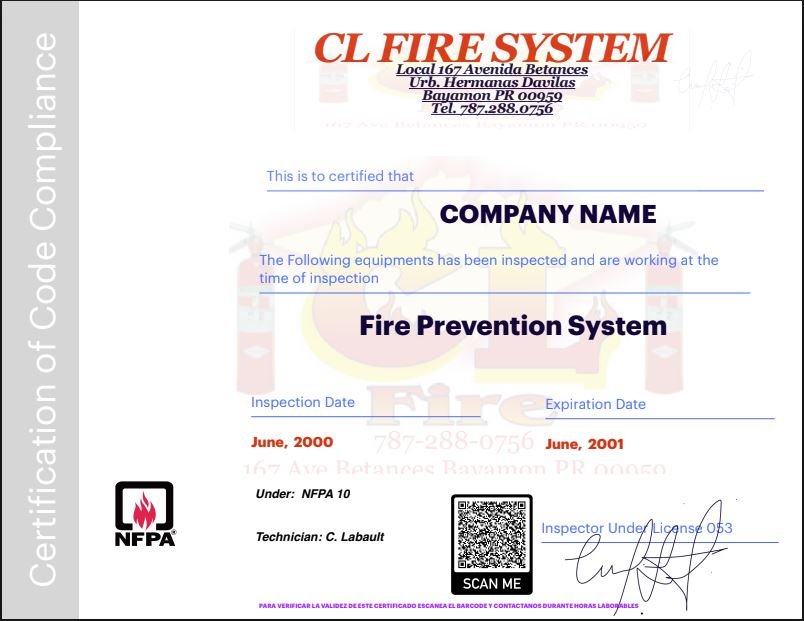 certificado